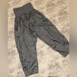 Anthropologie Daily Practice Mixed Media Iridescent Balloon Pants